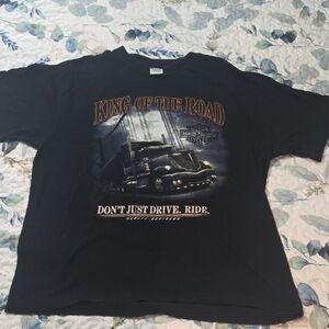 Harley-Davidson Black 'King of the Road' Tee